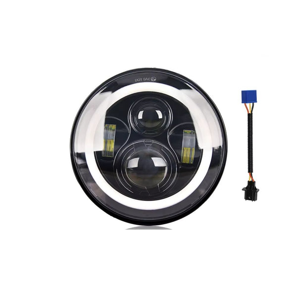 Farol LED 17,78 cm para Carro